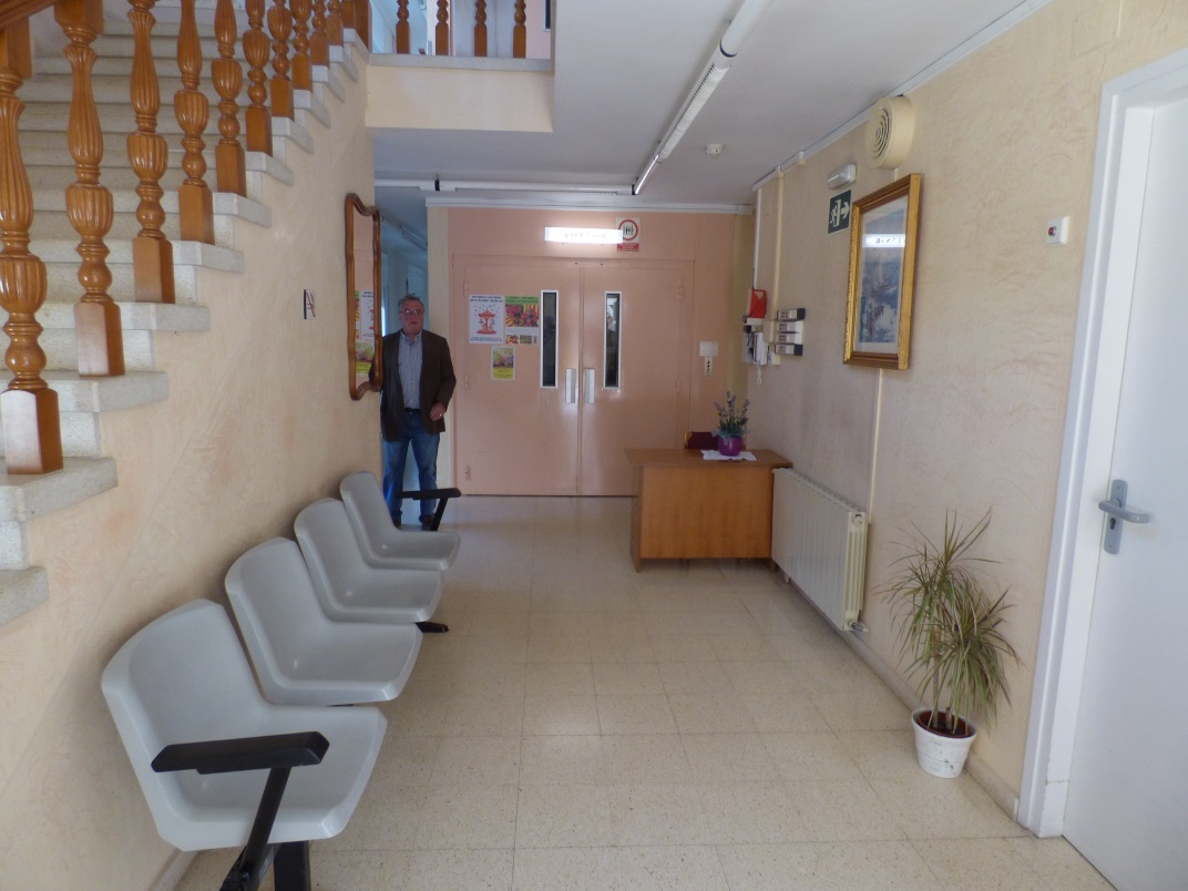 Recepció de l'edifici nou